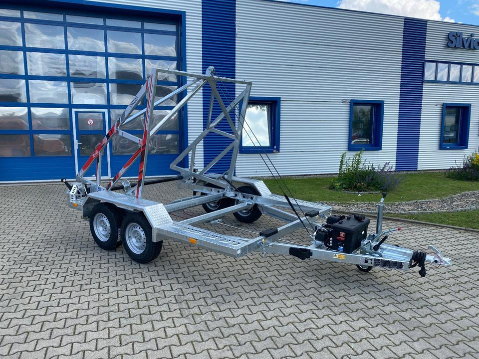 Vermietung / Kabelanhänger 3500KG E-Winde / Nutzlast 2749KG / Kabeltrommel-Anhänger / Glasfaser/ 3 Tage - Kablovska prikolica: slika 2 Vermietung / Kabelanhänger 3500KG E-Winde / Nutzlast 2749KG / Kabeltrommel-Anhänger / Glasfaser/ 3 Tage - Kablovska prikolica: slika 2