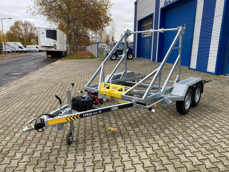 Vermietung / Kabelanhänger 3500KG E-Winde / Nutzlast 2825KG / Kabeltrommel-Anhänger / Glasfaser/ 3 Tage - Kablovska prikolica: slika 3 Vermietung / Kabelanhänger 3500KG E-Winde / Nutzlast 2825KG / Kabeltrommel-Anhänger / Glasfaser/ 3 Tage - Kablovska prikolica: slika 3