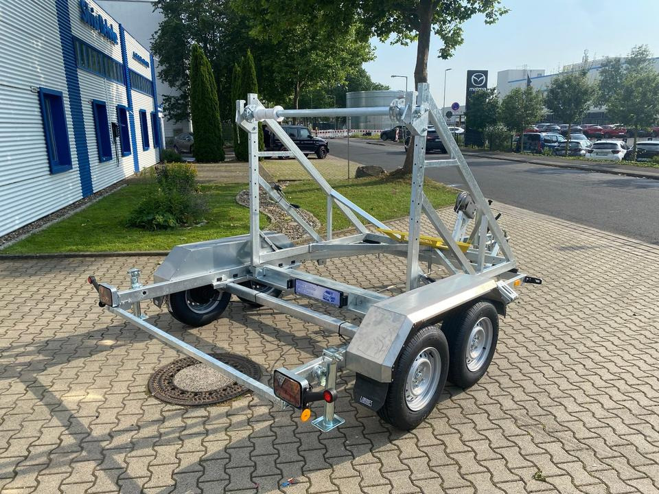 Kablovska prikolica Vermietung / Kabelanhänger 3500KG / Nutzlast 2825KG / Kabeltrommel-Anhänger / Glasfaser/ 1 Woche: slika 6