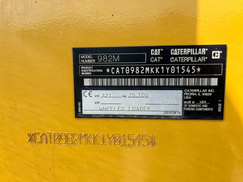 Cat 982M - Utovarivač točkaš: slika 5 Cat 982M - Utovarivač točkaš: slika 5