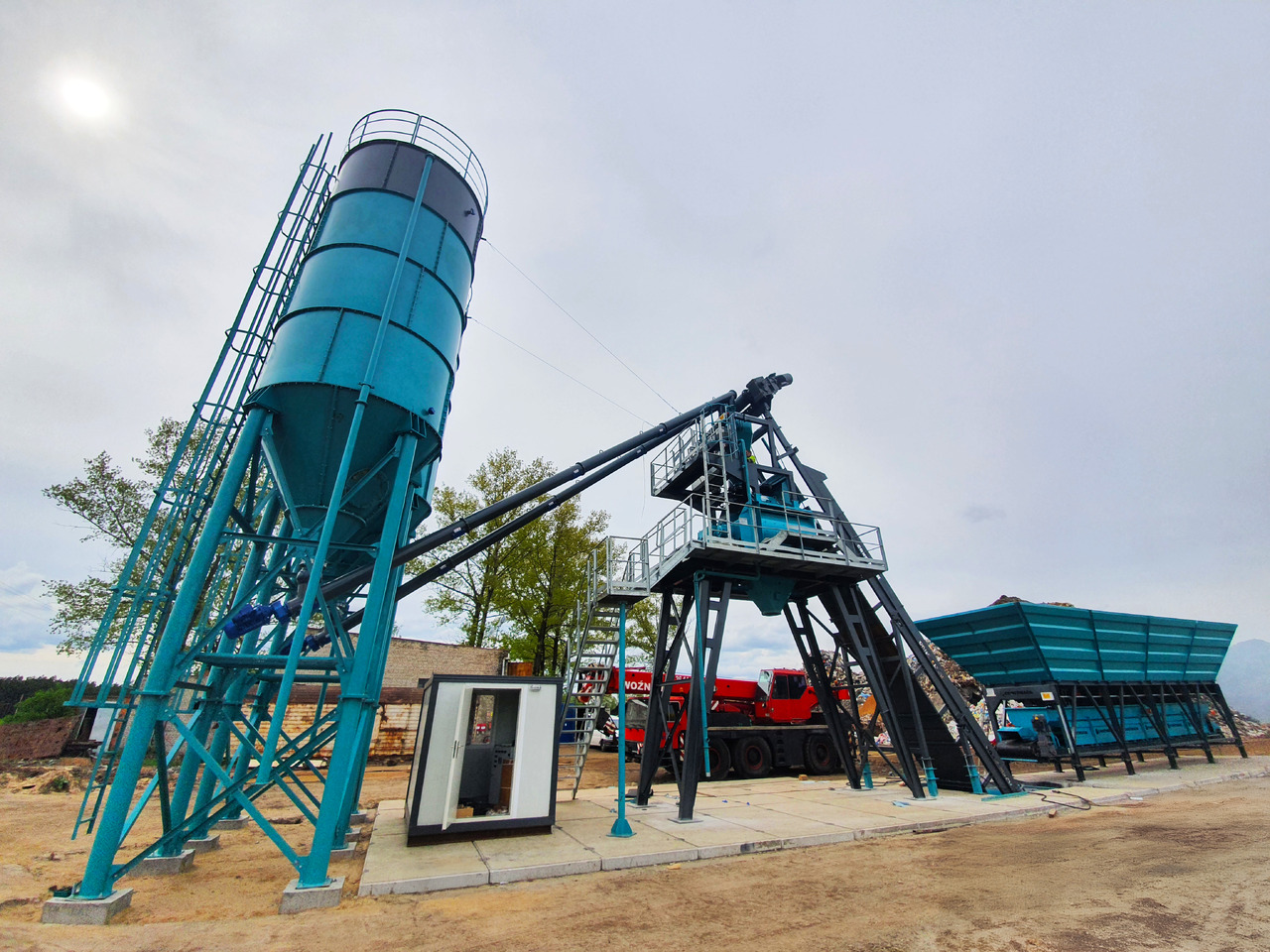 Constmach 100 m³/h Compact Concrete Batching Plant - Fabrika betona: slika 3 Constmach 100 m³/h Compact Concrete Batching Plant - Fabrika betona: slika 3