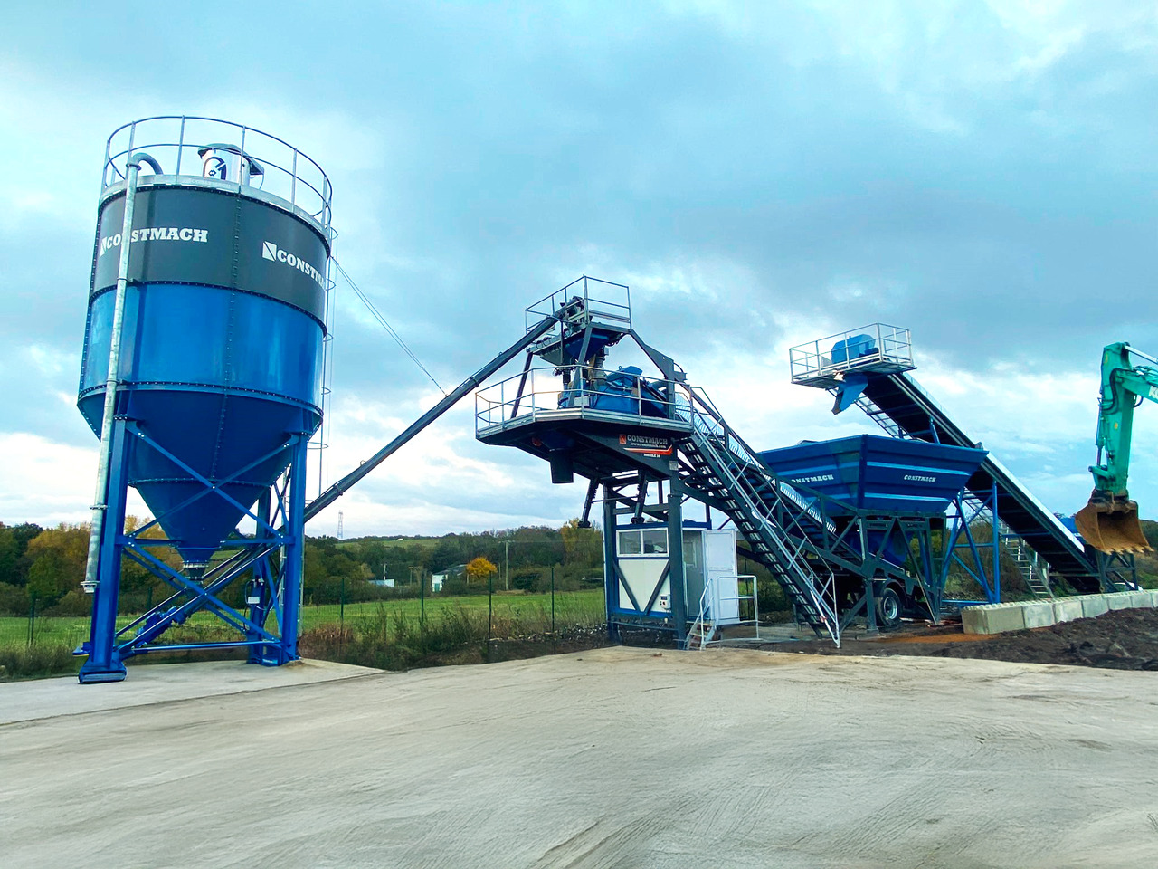 Constmach 30 m³/h Mobile Concrete Batching Plant - Fabrika betona: slika 1 Constmach 30 m³/h Mobile Concrete Batching Plant - Fabrika betona: slika 1
