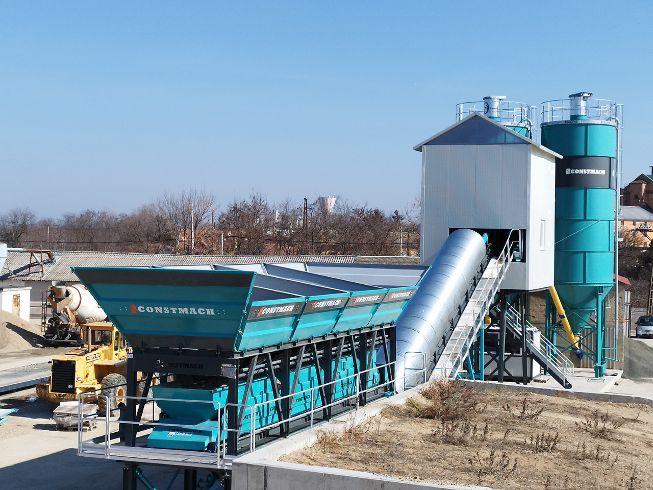 Constmach 60 m³/h Compact Concrete Batching Plant With Band - Fabrika betona: slika 2 Constmach 60 m³/h Compact Concrete Batching Plant With Band - Fabrika betona: slika 2