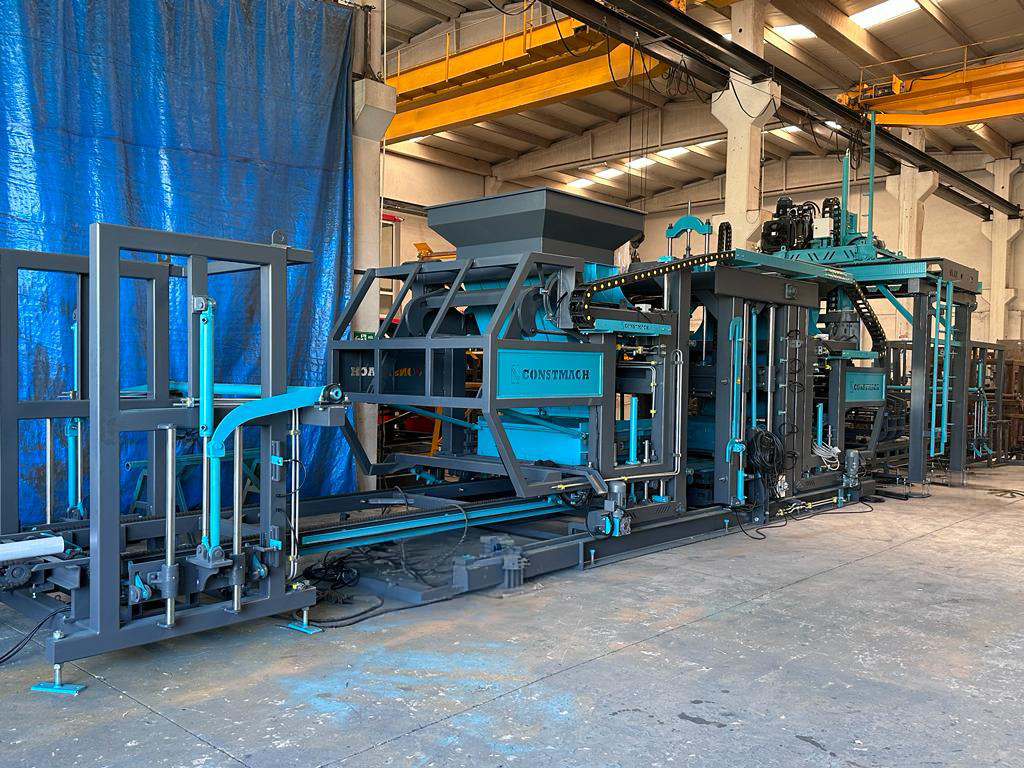 Constmach BS-25 Concrete Block Making Machine (Concrete Paving Machine) - Vibro presa za betonske blokove: slika 2 Constmach BS-25 Concrete Block Making Machine (Concrete Paving Machine) - Vibro presa za betonske blokove: slika 2
