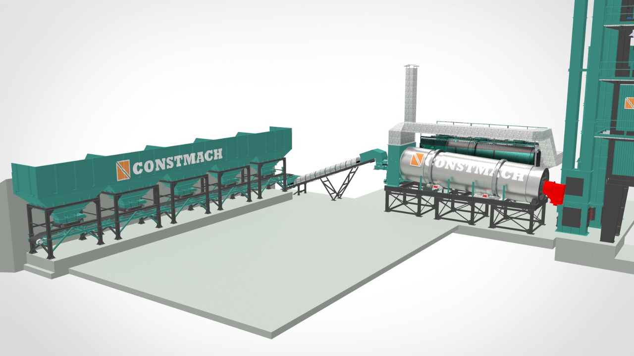 Constmach Centrale D'asphalte Stationnaire Livrée en Stock Garantie 2 ans - Fabrika asfalta: slika 5 Constmach Centrale D'asphalte Stationnaire Livrée en Stock Garantie 2 ans - Fabrika asfalta: slika 5