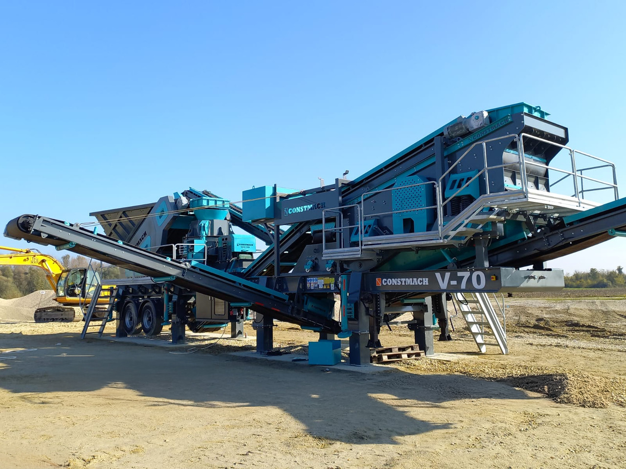 Constmach Concasseur À Impact À Axe Vertical Mobile D'une Capacité De 100 À 150 Tonnes - Mobilna drobilica: slika 3 Constmach Concasseur À Impact À Axe Vertical Mobile D'une Capacité De 100 À 150 Tonnes - Mobilna drobilica: slika 3