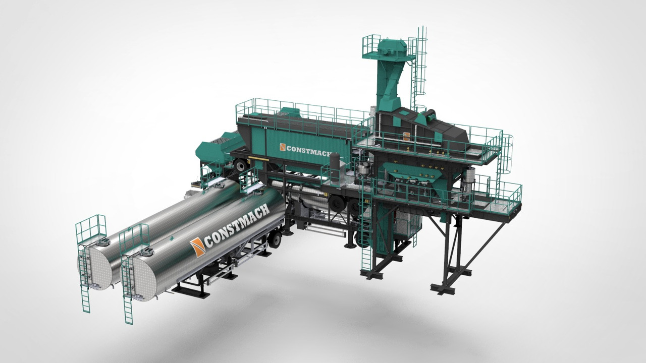 Constmach Mobile Batch Type Asphalt Plants - Fabrika asfalta: slika 3 Constmach Mobile Batch Type Asphalt Plants - Fabrika asfalta: slika 3
