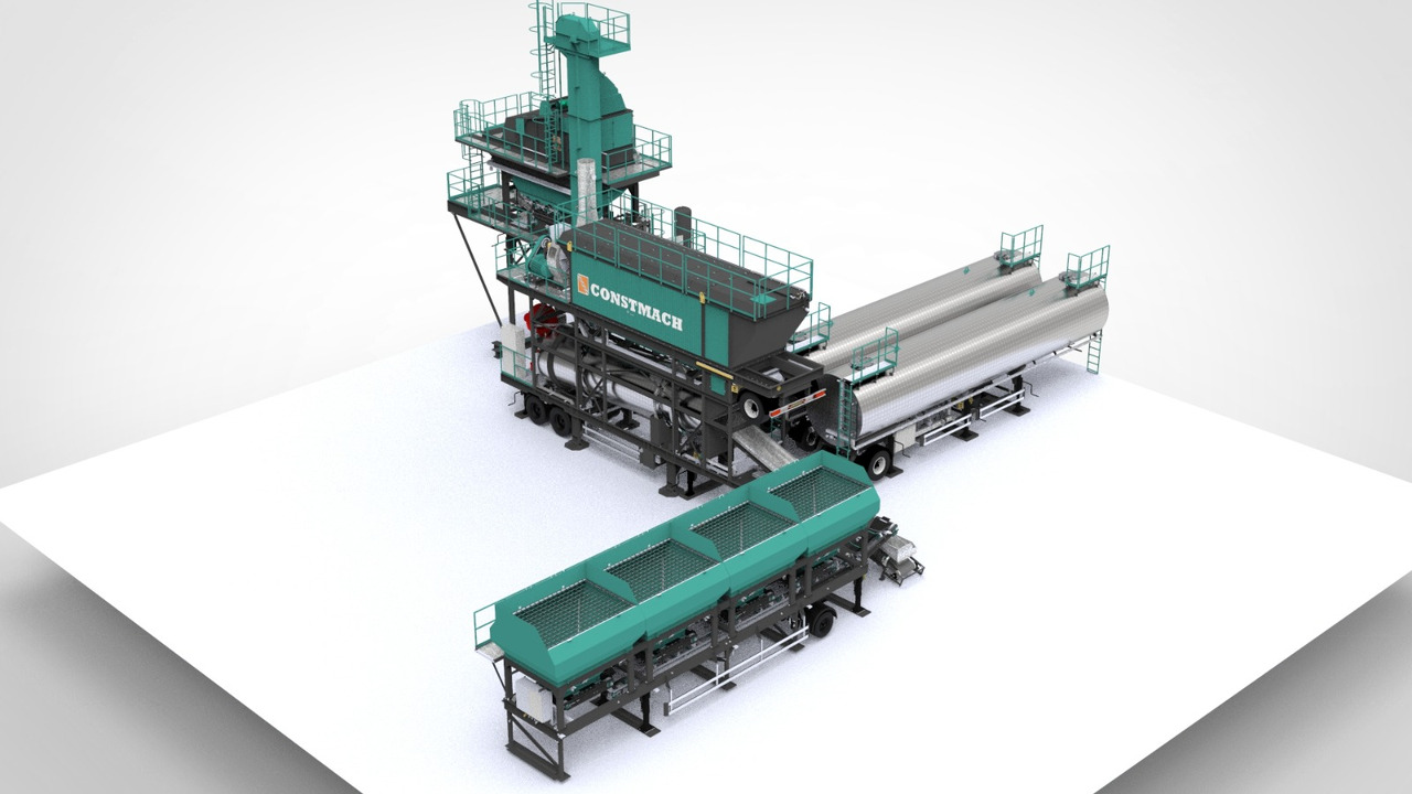 Constmach Mobile Batch Type Asphalt Plants - Fabrika asfalta: slika 5 Constmach Mobile Batch Type Asphalt Plants - Fabrika asfalta: slika 5