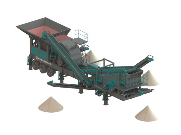 Constmach Mobile Limestone Crushing Plant With Capacity Of 150-200 Tons - Mobilna drobilica: slika 1 Constmach Mobile Limestone Crushing Plant With Capacity Of 150-200 Tons - Mobilna drobilica: slika 1