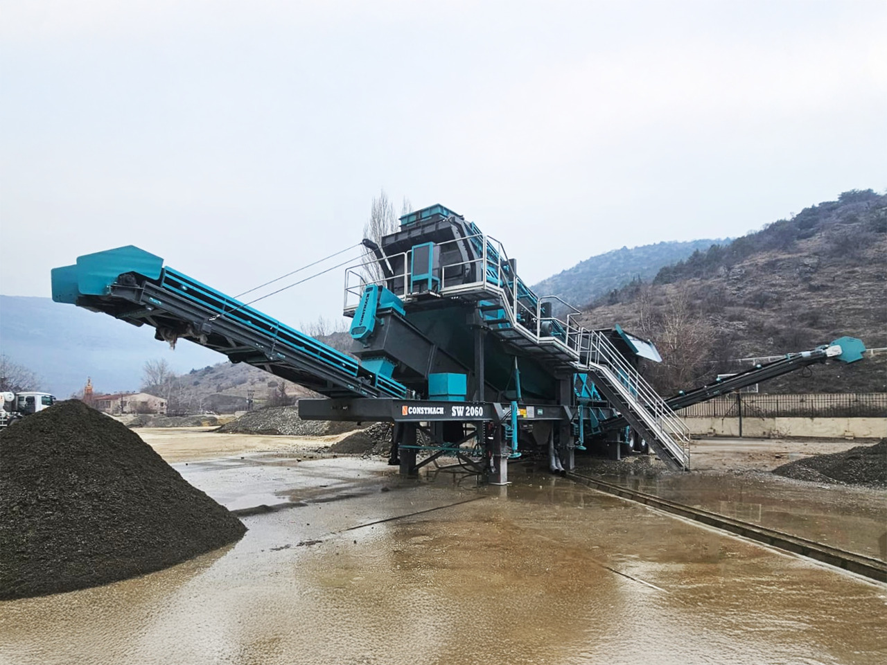 Constmach Mobile Sand- und Kieswasch- und Siebanlage - Sito: slika 3 Constmach Mobile Sand- und Kieswasch- und Siebanlage - Sito: slika 3