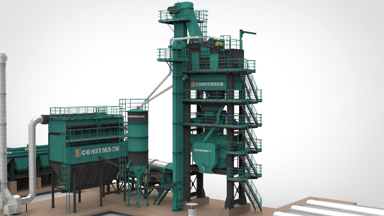 Constmach Stationary Asphalt Plant Delivered in Stock 2 Year Warranty - Fabrika asfalta: slika 5 Constmach Stationary Asphalt Plant Delivered in Stock 2 Year Warranty - Fabrika asfalta: slika 5