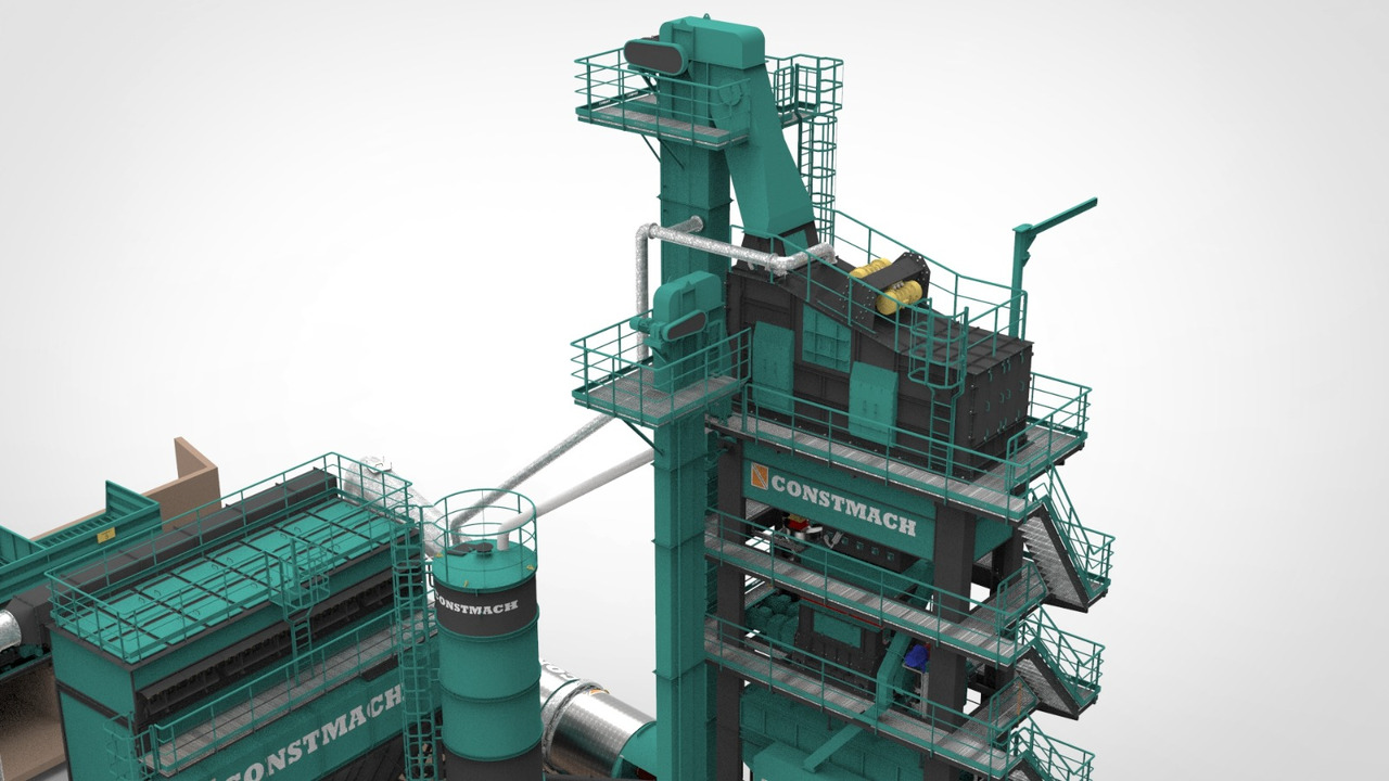 Constmach Stationary Asphalt Plant Delivered in Stock 2 Year Warranty - Fabrika asfalta: slika 4 Constmach Stationary Asphalt Plant Delivered in Stock 2 Year Warranty - Fabrika asfalta: slika 4