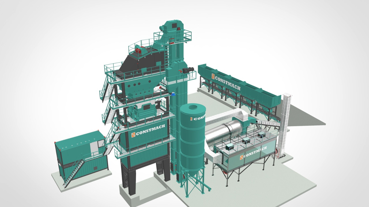 Constmach Stationary Batch Type Asphalt Plants - Fabrika asfalta: slika 2 Constmach Stationary Batch Type Asphalt Plants - Fabrika asfalta: slika 2