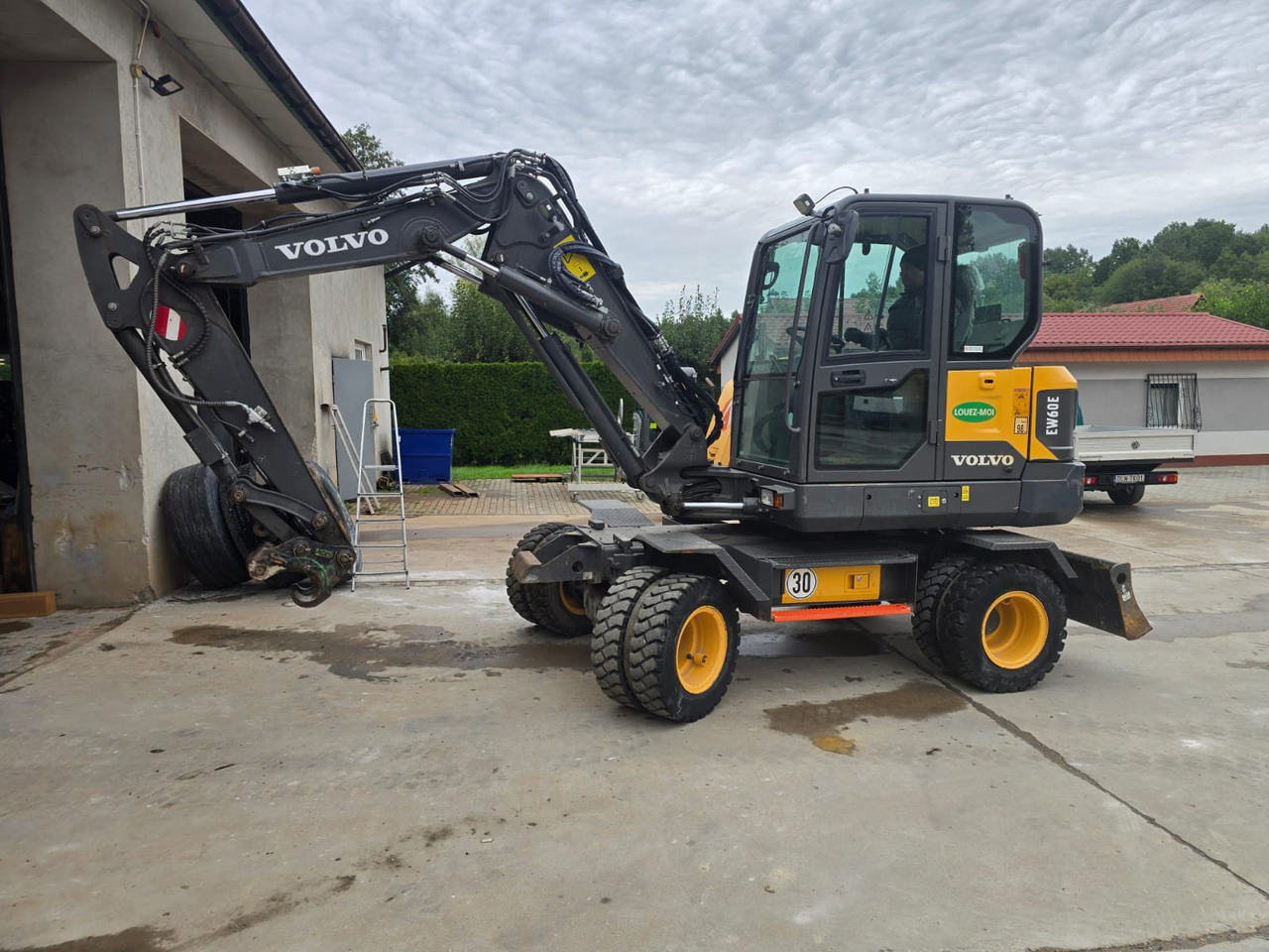 VOLVO EW 60E - Bager točkaš: slika 1 VOLVO EW 60E - Bager točkaš: slika 1