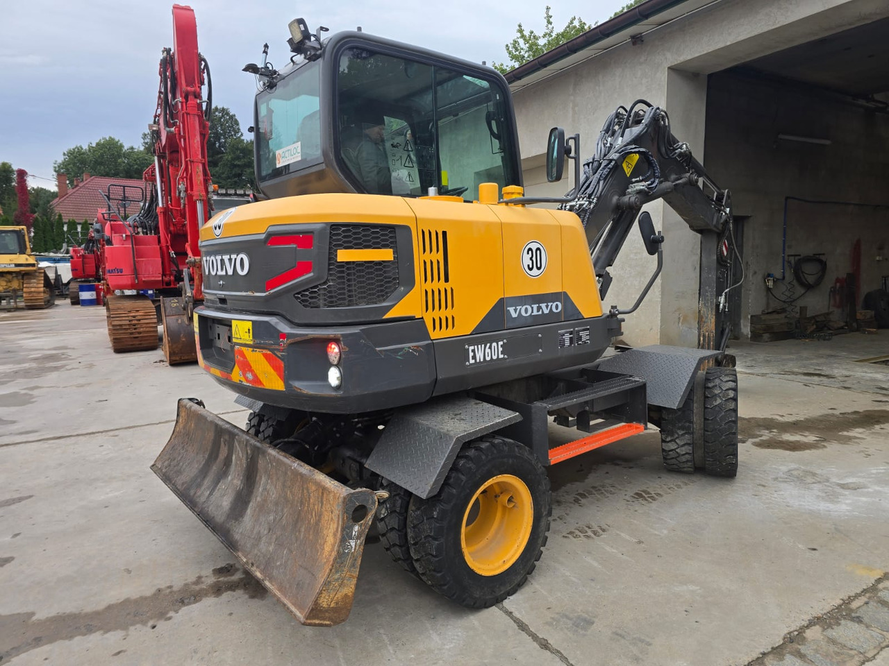 VOLVO EW 60E - Bager točkaš: slika 4 VOLVO EW 60E - Bager točkaš: slika 4