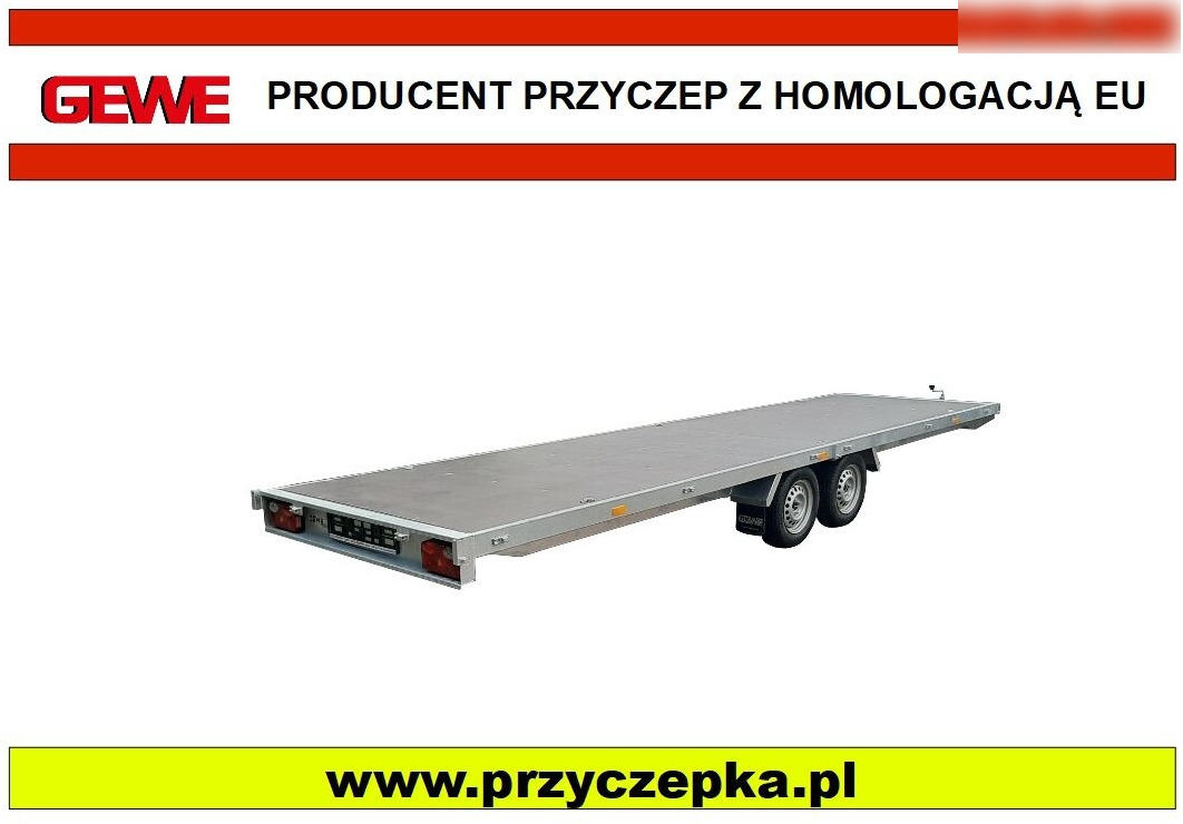 Gewe PD750 C, długość 6 m - Plato prikolica: slika 1 Gewe PD750 C, długość 6 m - Plato prikolica: slika 1