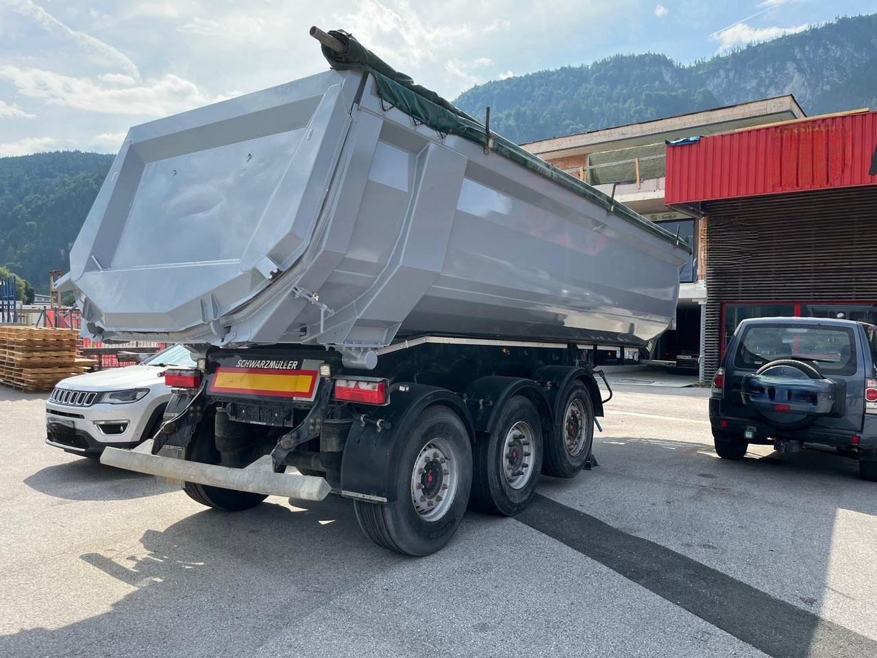 Schwarzmüller Hardox - Poluprikolica istovarivača: slika 1 Schwarzmüller Hardox - Poluprikolica istovarivača: slika 1