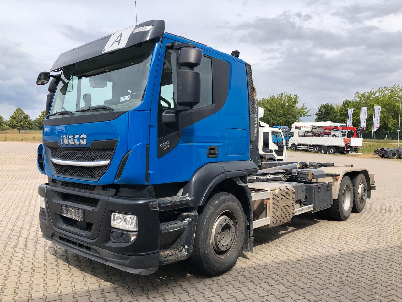 Iveco X-Way 480 Intarder*AHK*Lenk/LiftAchse*Meiller - Kamion sa hidrauličnom kukom: slika 1 Iveco X-Way 480 Intarder*AHK*Lenk/LiftAchse*Meiller - Kamion sa hidrauličnom kukom: slika 1