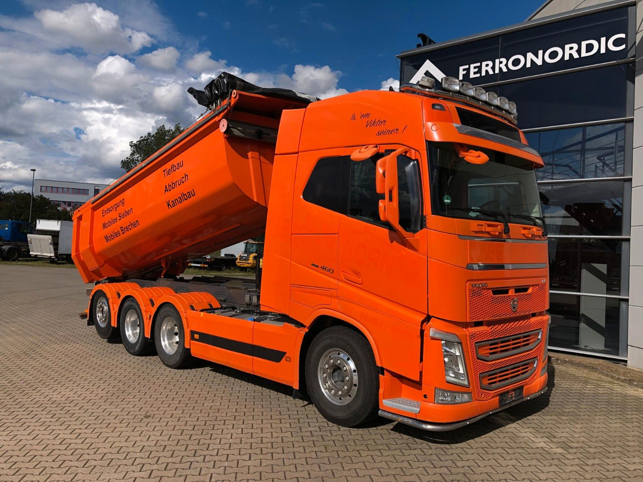 Volvo FH460 8x4 Tridem*Lift+LenkAchse*ALU*AHK*VollLuft - Istovarivač: slika 2 Volvo FH460 8x4 Tridem*Lift+LenkAchse*ALU*AHK*VollLuft - Istovarivač: slika 2