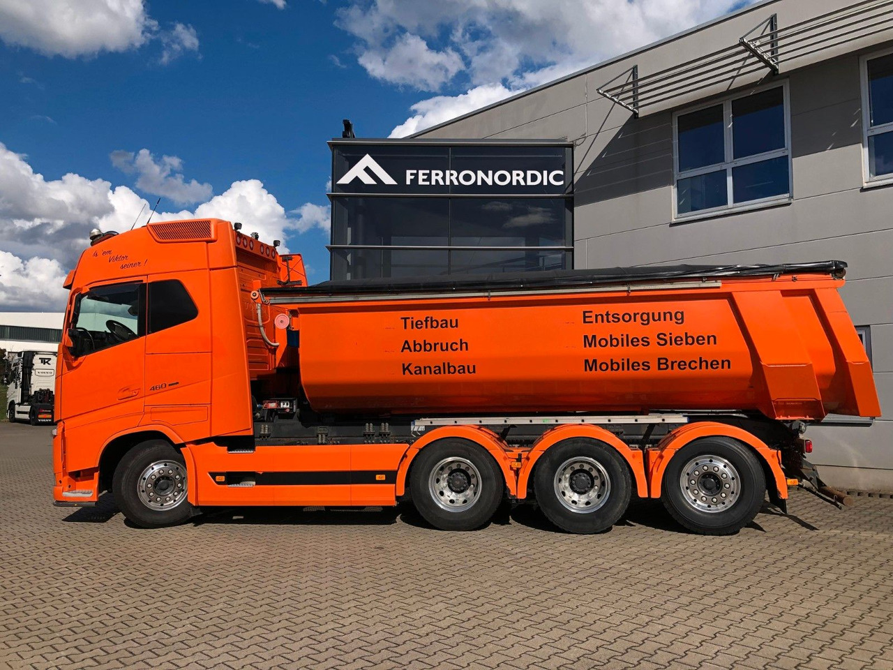 Volvo FH460 8x4 Tridem*Lift+LenkAchse*ALU*AHK*VollLuft - Istovarivač: slika 4 Volvo FH460 8x4 Tridem*Lift+LenkAchse*ALU*AHK*VollLuft - Istovarivač: slika 4