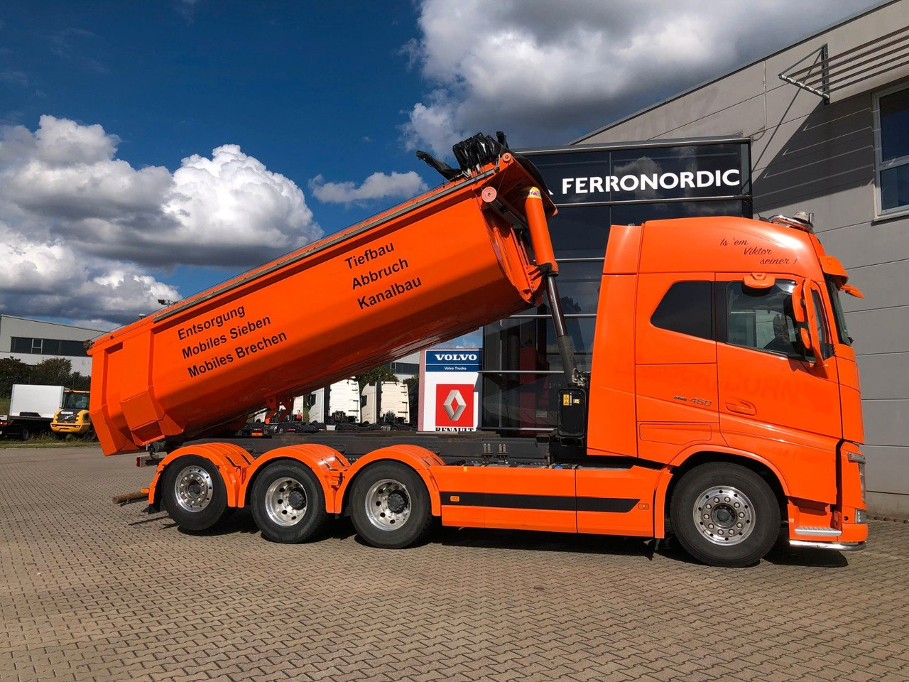 Volvo FH460 8x4 Tridem*TopZustand*excellent condition - Istovarivač: slika 1 Volvo FH460 8x4 Tridem*TopZustand*excellent condition - Istovarivač: slika 1