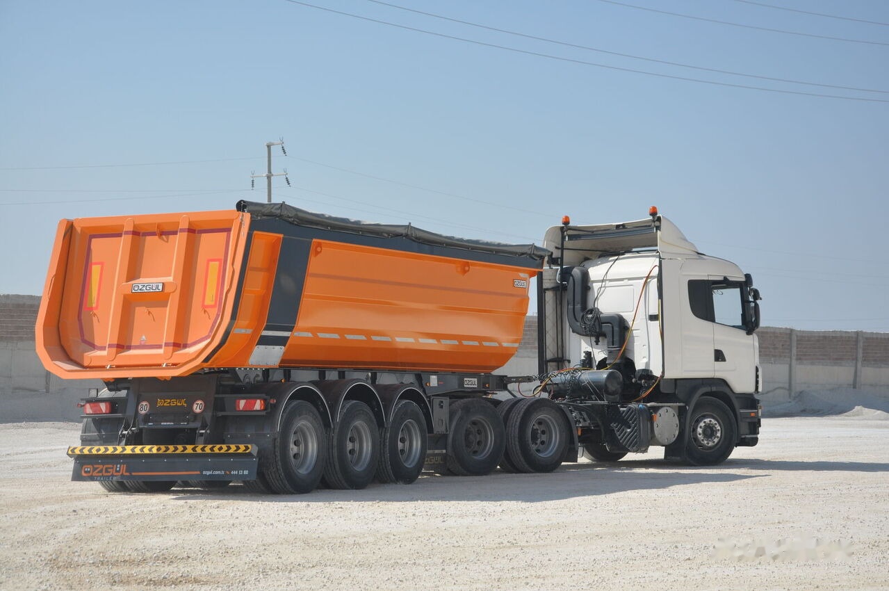 Özgül 4 AXLE TIPPING SEMI TRAILER - Poluprikolica istovarivača: slika 5 Özgül 4 AXLE TIPPING SEMI TRAILER - Poluprikolica istovarivača: slika 5