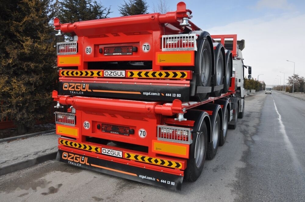 Özgül 40 FT TIPPING CONTAINER CHASSIS AINER CARRIER - Poluprikolica za prevoz kontejnera/ Poluprikolica sa promenjivim sandukom: slika 3 Özgül 40 FT TIPPING CONTAINER CHASSIS AINER CARRIER - Poluprikolica za prevoz kontejnera/ Poluprikolica sa promenjivim sandukom: slika 3
