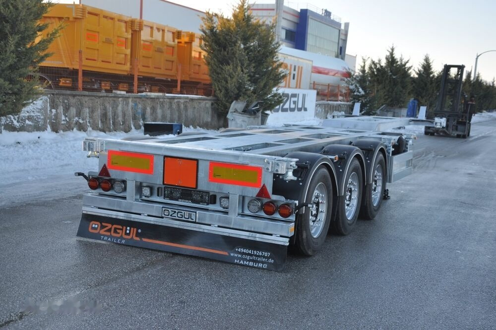 Özgül TELESCOBIC HIGH CUBE CONTAINER CHASSIS - Poluprikolica za prevoz kontejnera/ Poluprikolica sa promenjivim sandukom: slika 1 Özgül TELESCOBIC HIGH CUBE CONTAINER CHASSIS - Poluprikolica za prevoz kontejnera/ Poluprikolica sa promenjivim sandukom: slika 1