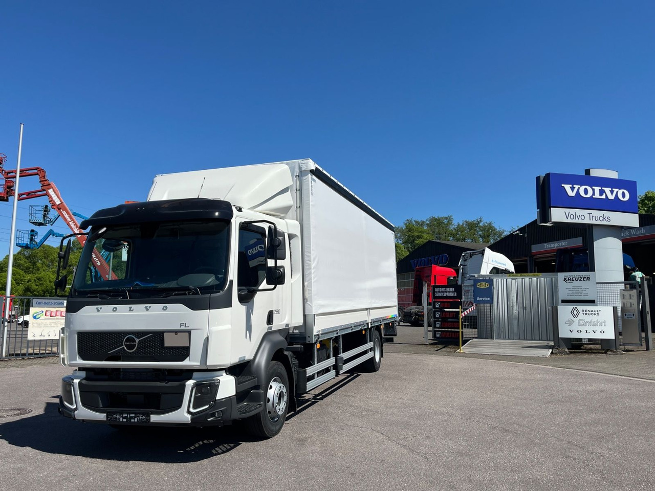 Volvo FL 16.280 Junge Schiebeplane - Kamion sa ceradom: slika 1 Volvo FL 16.280 Junge Schiebeplane - Kamion sa ceradom: slika 1