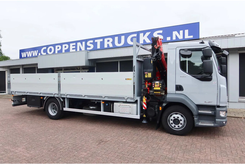 DAF LF 260 Open+Kraan Fassi F 85 V 023+Radio controle - Kamion sa dizalicom: slika 2 DAF LF 260 Open+Kraan Fassi F 85 V 023+Radio controle - Kamion sa dizalicom: slika 2