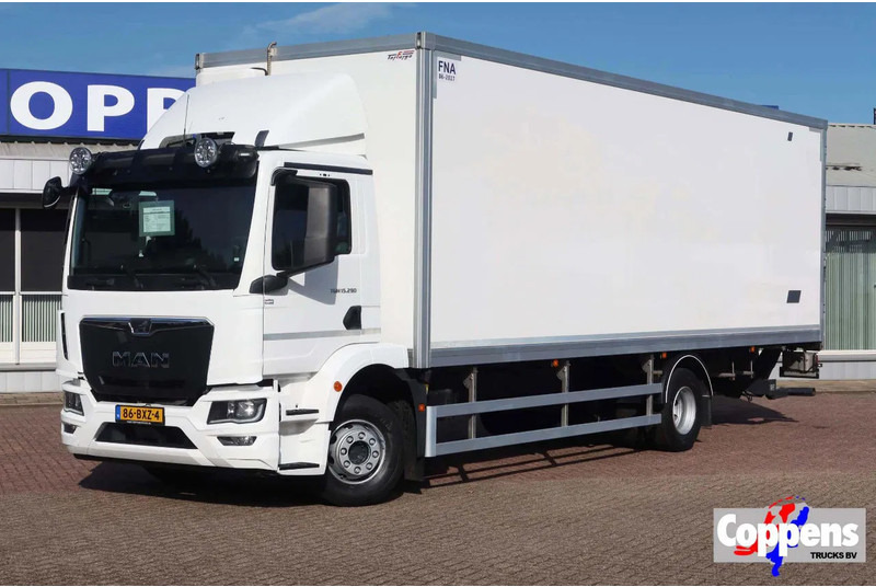 MAN TGM 15.290 Bak + klep Full air suspension Euro 6 Automaat - Kamion sa zatvorenim sandukom: slika 1 MAN TGM 15.290 Bak + klep Full air suspension Euro 6 Automaat - Kamion sa zatvorenim sandukom: slika 1