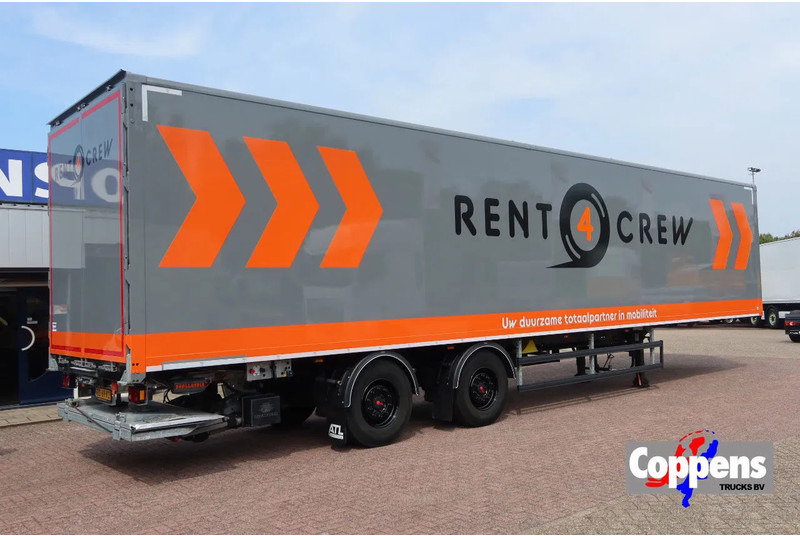 SYSTEM TRAILERS LPRS 18. 2 asser gesloten  + stuuras en klep Dhollandia 2000 KG Daytona Grey - Poluprikolica sa zatvorenim sandukom: slika 1 SYSTEM TRAILERS LPRS 18. 2 asser gesloten  + stuuras en klep Dhollandia 2000 KG Daytona Grey - Poluprikolica sa zatvorenim sandukom: slika 1