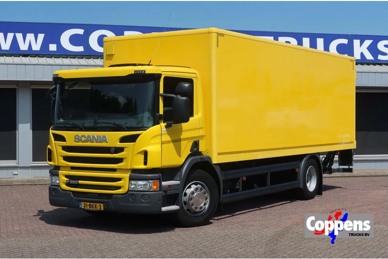 Scania P250 4x2 Bakwagen+Klep E6 Dhollandia 1500 kg - Kamion sa zatvorenim sandukom: slika 1 Scania P250 4x2 Bakwagen+Klep E6 Dhollandia 1500 kg - Kamion sa zatvorenim sandukom: slika 1