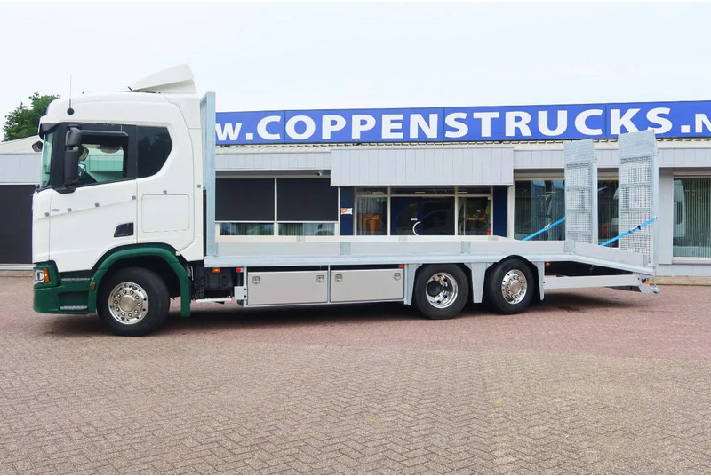 Kamion za prevoz automobila Scania R500 NGS Machinetransport 6x2 Hydralische oprijplaten. Binnenkort leverbaar.: slika 14 Kamion za prevoz automobila Scania R500 NGS Machinetransport 6x2 Hydralische oprijplaten. Binnenkort leverbaar.: slika 14