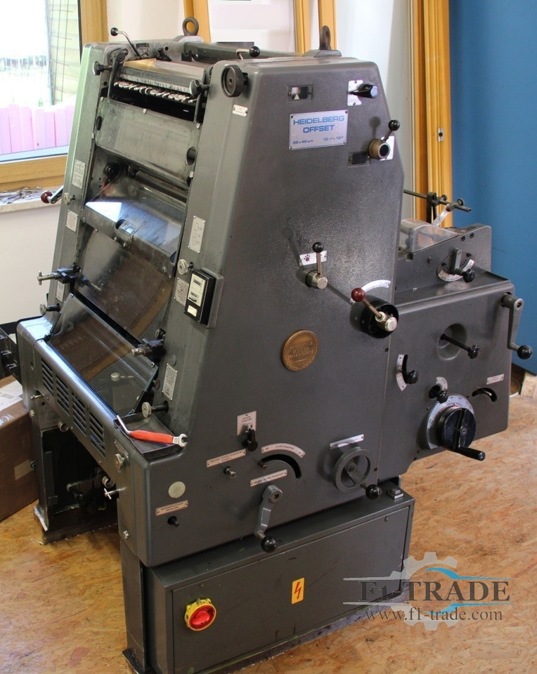 Heidelberg GTO46 - Ofset mašina: slika 1 Heidelberg GTO46 - Ofset mašina: slika 1