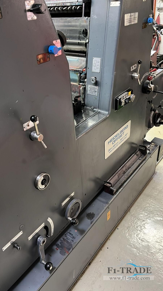 Heidelberg GTO46ZP - Ofset mašina: slika 3 Heidelberg GTO46ZP - Ofset mašina: slika 3