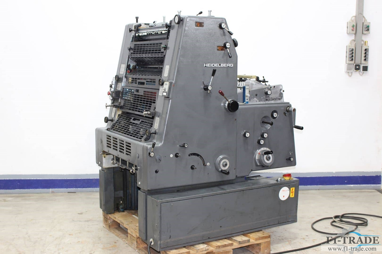Heidelberg GTO52+ N+P - Ofset mašina: slika 1 Heidelberg GTO52+ N+P - Ofset mašina: slika 1