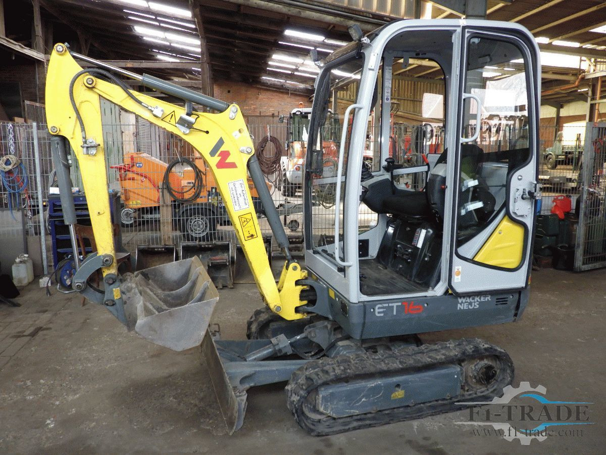 Wacker neuson ET 16 - Mini bager: slika 1 Wacker neuson ET 16 - Mini bager: slika 1