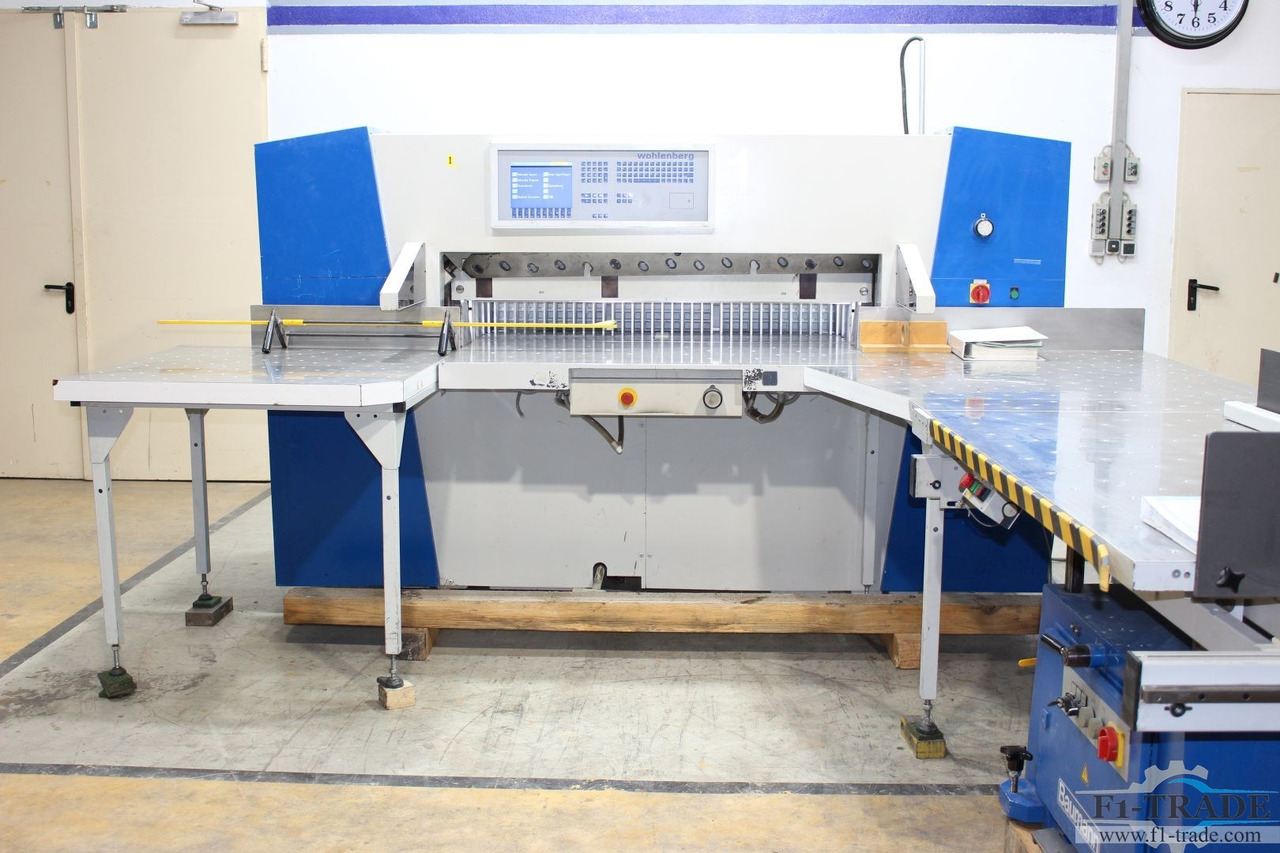 Wohlenberg 137 CUT-Tec - Mašina za rezanje papira: slika 2 Wohlenberg 137 CUT-Tec - Mašina za rezanje papira: slika 2