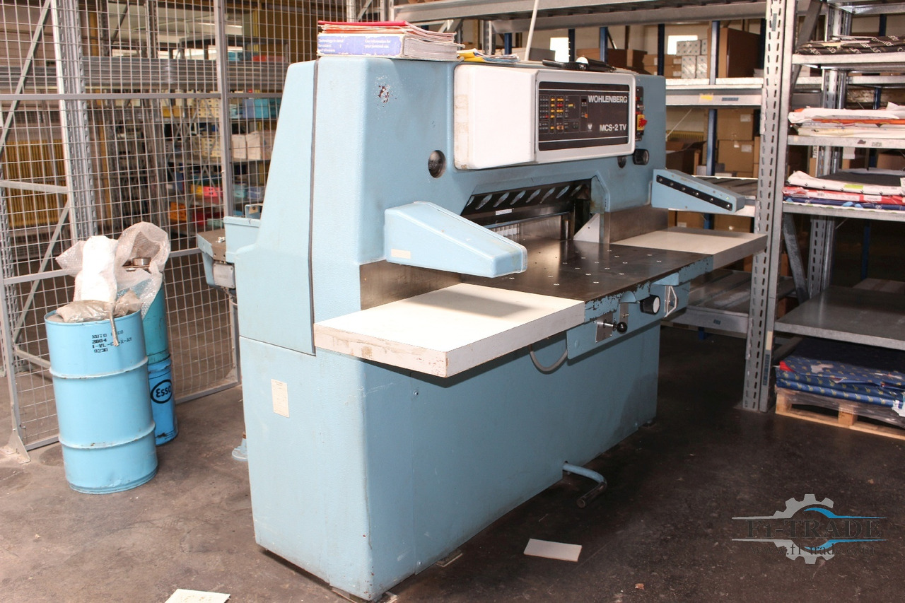 Wohlenberg 92 MCS-TV - Mašina za rezanje papira: slika 3 Wohlenberg 92 MCS-TV - Mašina za rezanje papira: slika 3