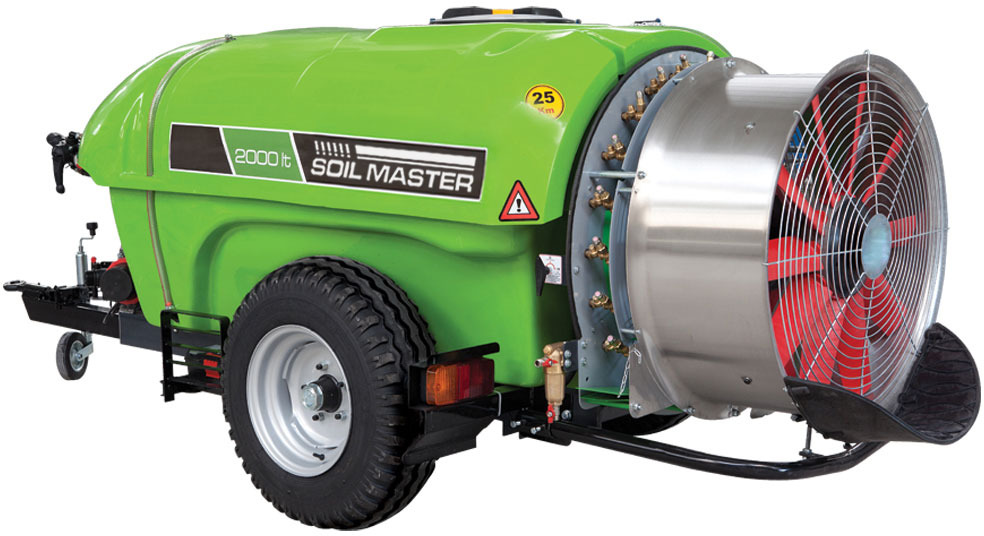 SOIL MASTER _TURBO ATOMIZER (MIST BLOWER) - Prskalica montirana na traktor: slika 2 SOIL MASTER _TURBO ATOMIZER (MIST BLOWER) - Prskalica montirana na traktor: slika 2