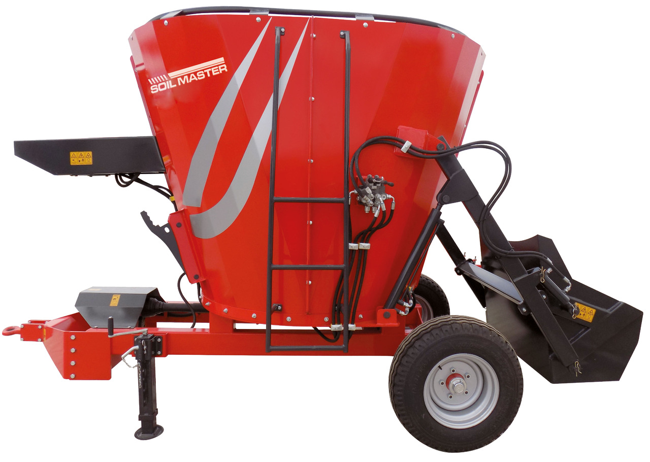 SOIL MASTER _VERTICAL TYPE FEED MIXER - Prikolica za mešanje stočne hrane: slika 2 SOIL MASTER _VERTICAL TYPE FEED MIXER - Prikolica za mešanje stočne hrane: slika 2
