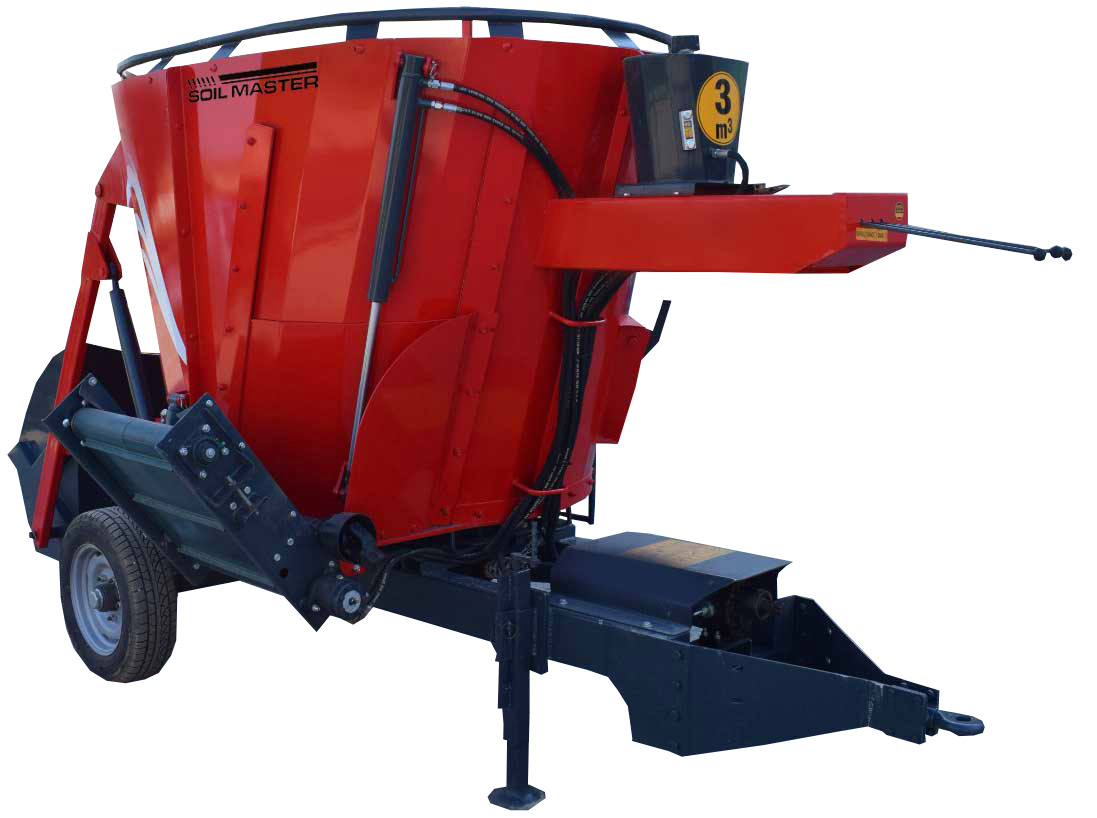SOIL MASTER _VERTICAL TYPE FEED MIXER - Prikolica za mešanje stočne hrane: slika 1 SOIL MASTER _VERTICAL TYPE FEED MIXER - Prikolica za mešanje stočne hrane: slika 1
