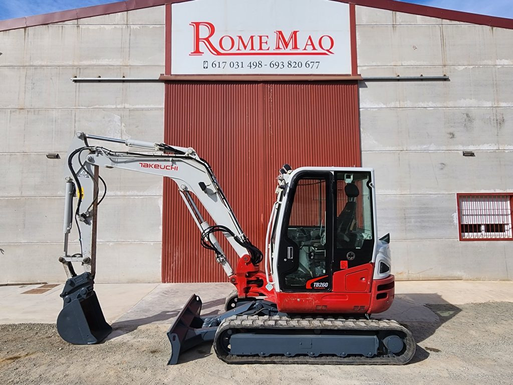 TAKEUCHI TB260 - Mini bager: slika 1 TAKEUCHI TB260 - Mini bager: slika 1