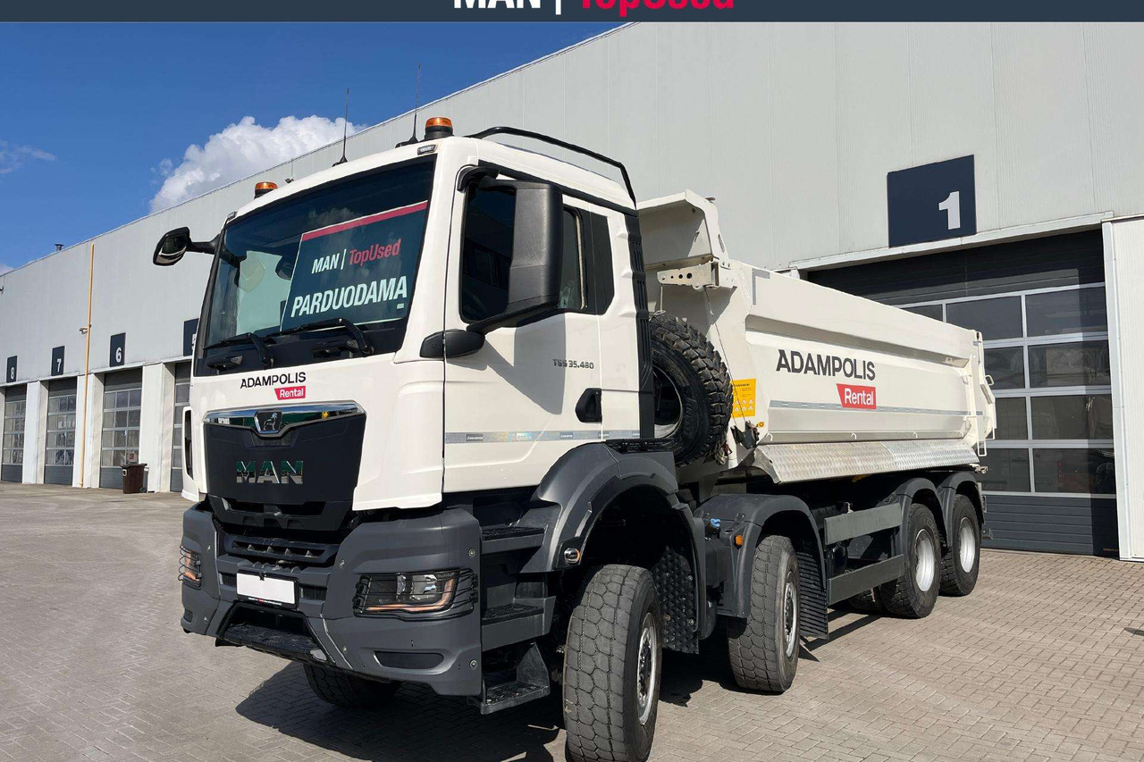 MAN TGS 35.480 8x8 MEILLER (7124) - Istovarivač: slika 1 MAN TGS 35.480 8x8 MEILLER (7124) - Istovarivač: slika 1