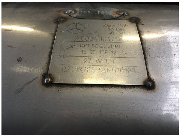 Katalysator EURO 5 Mercedes Vario, Atego - A0024901714 0024901714 - Katalizator za Kamion: slika 5 Katalysator EURO 5 Mercedes Vario, Atego - A0024901714 0024901714 - Katalizator za Kamion: slika 5