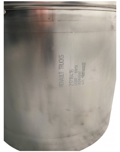 Rußpartikelfilter,Partikelfilter,DPF RENAULT Seria T, Gama T EURO 6 - 21716416 23135543 7421570847 - Prigušivač/ Izduvni sistem za Kamion: slika 3 Rußpartikelfilter,Partikelfilter,DPF RENAULT Seria T, Gama T EURO 6 - 21716416 23135543 7421570847 - Prigušivač/ Izduvni sistem za Kamion: slika 3