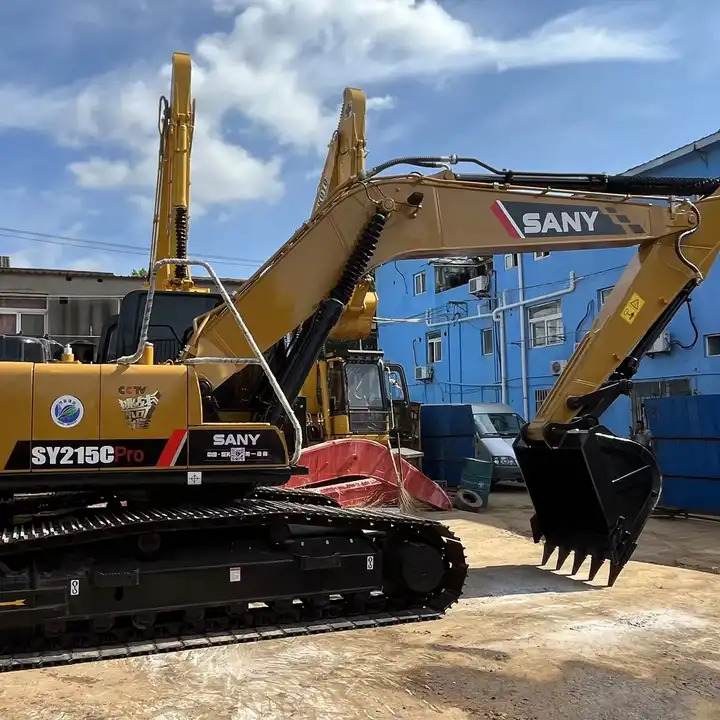 China Made Top Excavator Brand 90% New 21.5ton Sany Crawler Excavator In Perfect Condition With Reasonable Price in Shanghai - Bager guseničar: slika 1 China Made Top Excavator Brand 90% New 21.5ton Sany Crawler Excavator In Perfect Condition With Reasonable Price in Shanghai - Bager guseničar: slika 1