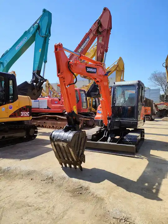 Bager guseničar Used excavator doosan dx60  excavators earth-moving machinery doosan dx60 dx80 dx75 dx225 for sale: slika 6