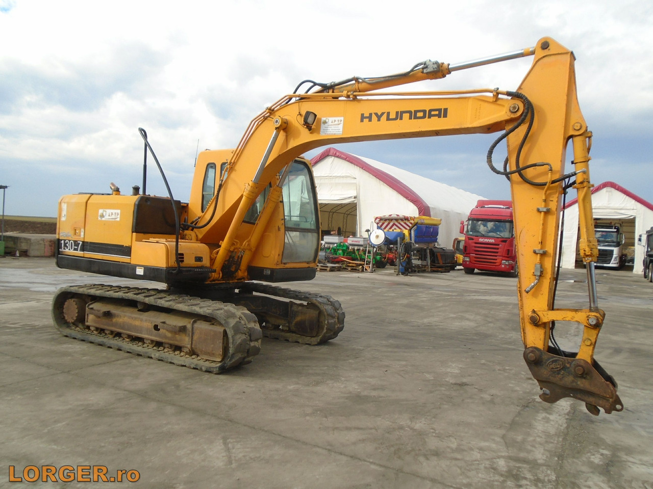 Hyundai Robex 110-7 - Bager guseničar: slika 4 Hyundai Robex 110-7 - Bager guseničar: slika 4